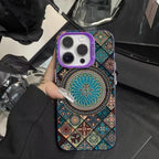 Ethnic Style Patterned iPhone Case - Viexta
