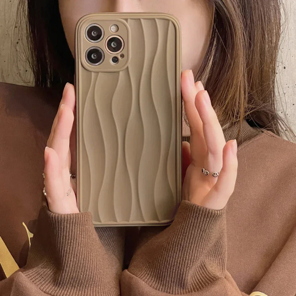 milk-coffee-color-corrugated-iphone-case - Viexta