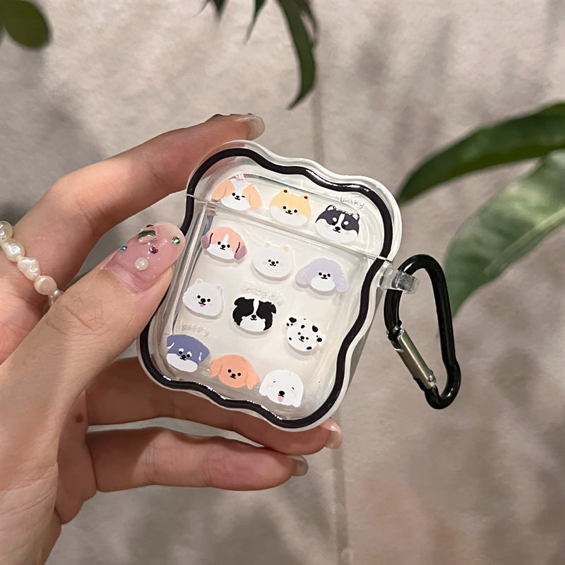 Transparent And Cute Airpods Case