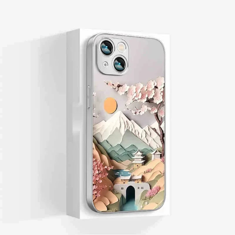 magnetic-lichun-mountain-silicone-iphone-case - Viexta