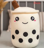 Fruit Drink Plush Stuffed Strawberry Boba Tea Cup Toy - Viexta