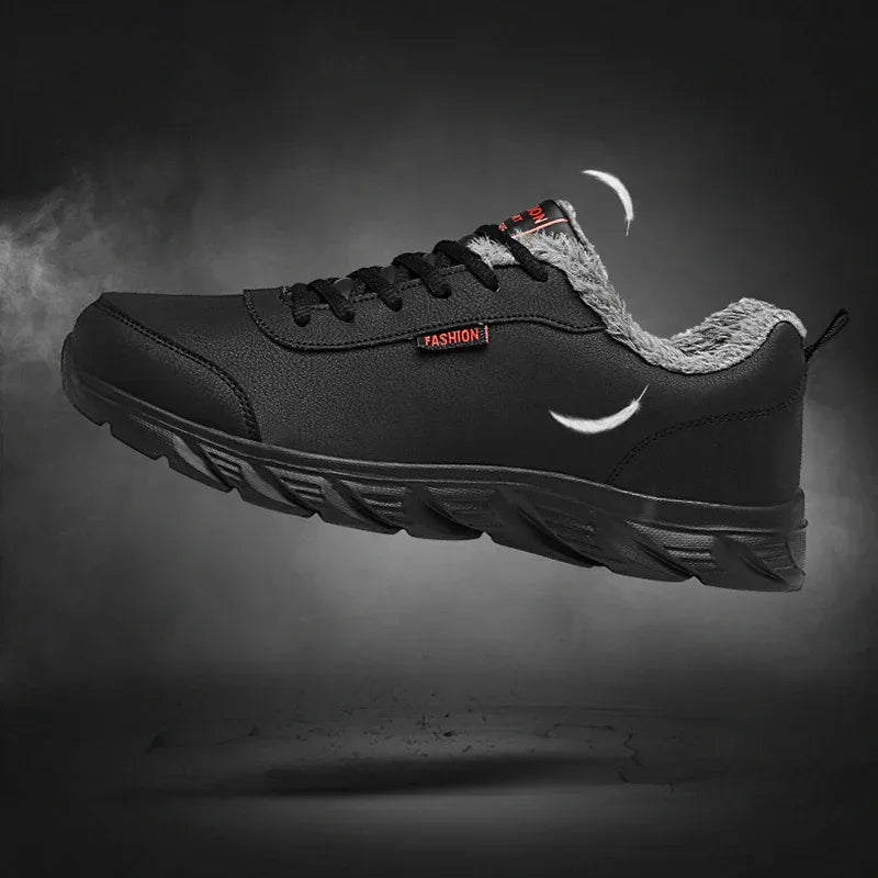 Men Sneakers Winter Warm Sports Shoes - Viexta