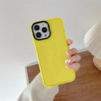Alphabet Candy Solid Color Anti-fall iPhone Case - Viexta