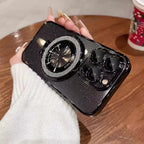 Magnetic Bracket Starry Sky With Lens Protector iPhone case - Viexta