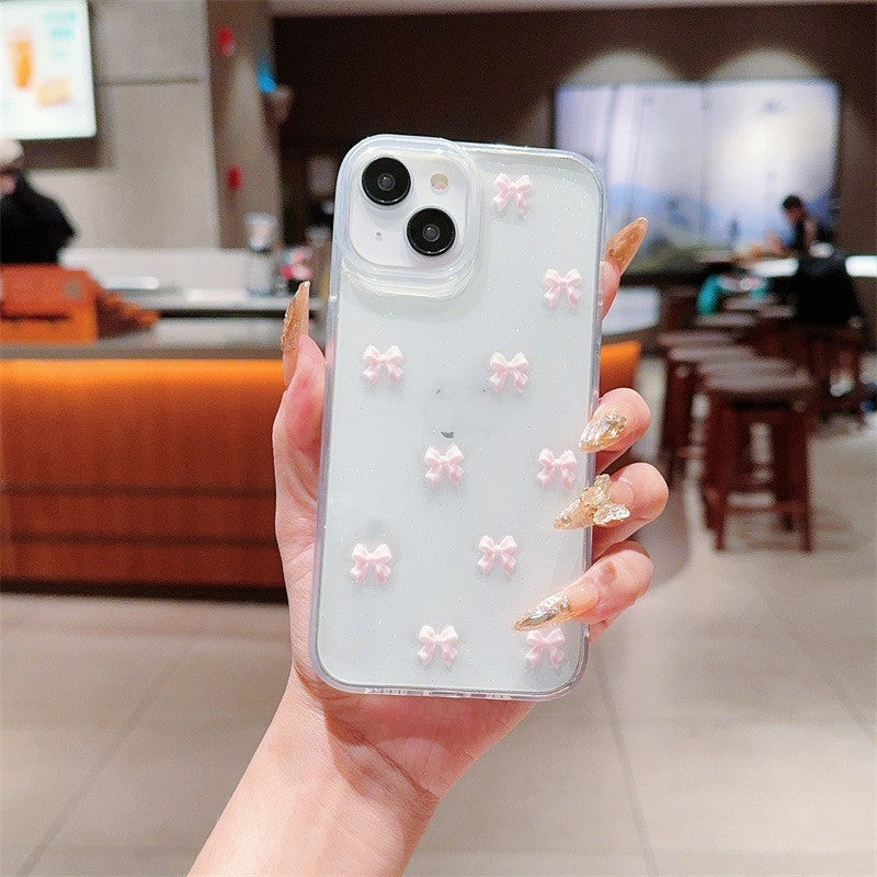 Korean Love Rose iPhone Case