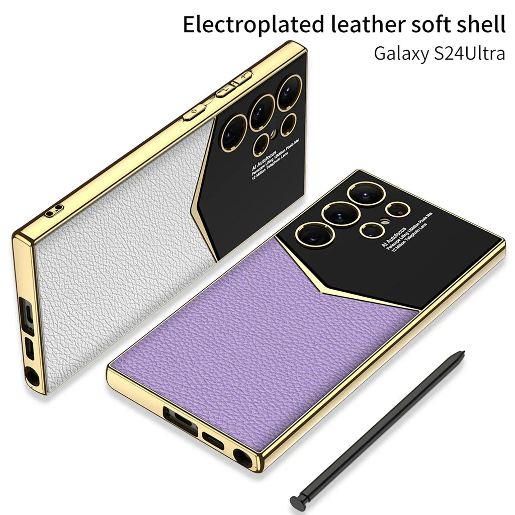Ultra Thin Anti Drop Carbon Fiber Samsung Case - Viexta