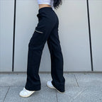 Trendy Women's Loose Street Trousers - Viexta