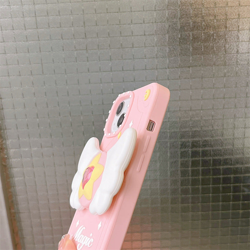 Silicone Angel Wings iPhone Case