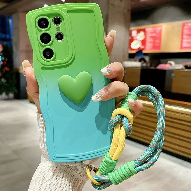 Love S23 Lanyard Samsung Case - Viexta