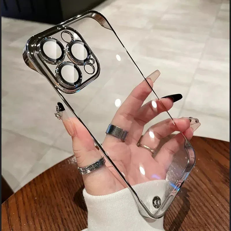 Electroplated Borderless iPhone Case - Viexta