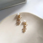 Silver Bear Stud Earrings - Viexta