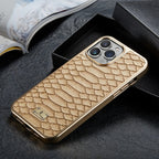 Python Pattern Business Electroplating iPhone Case - Viexta