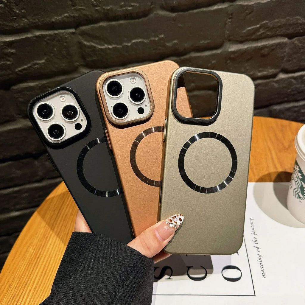 gilding-lens-bracket-shell-iphone-cover - Viexta