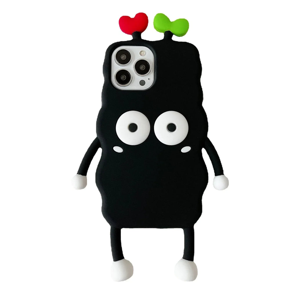 Sprouted Briquette Silicone iPhone Case - Viexta