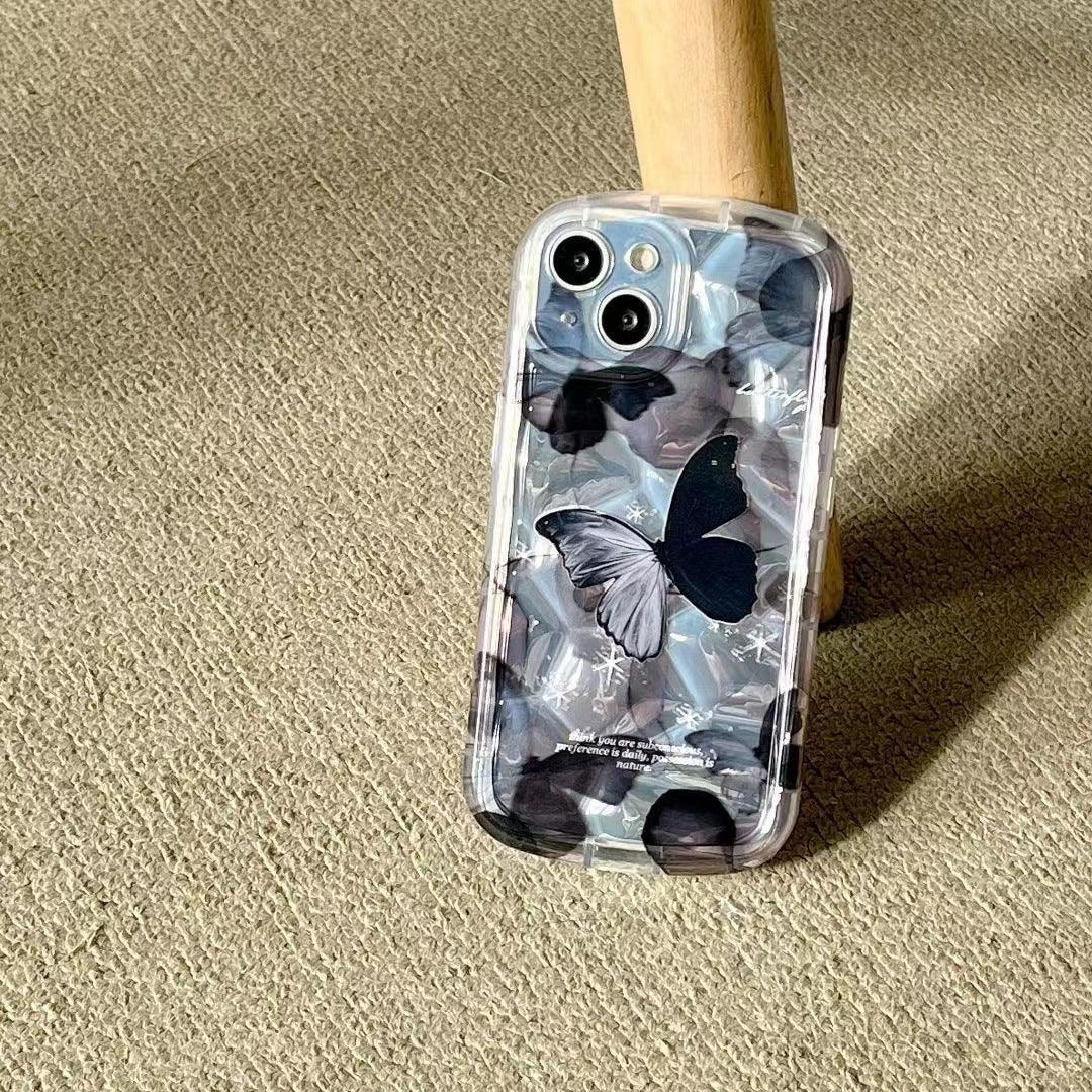 Silicone Butterfly Bracket iPhone Case - Viexta