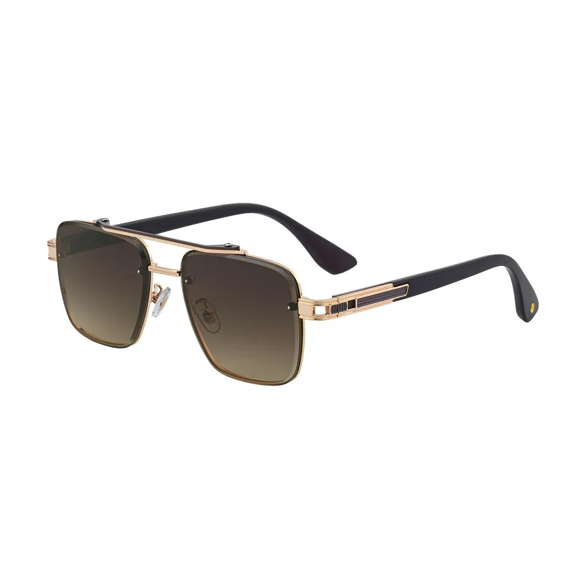 Mens Fashionable Square-frame Sunglasses - Viexta