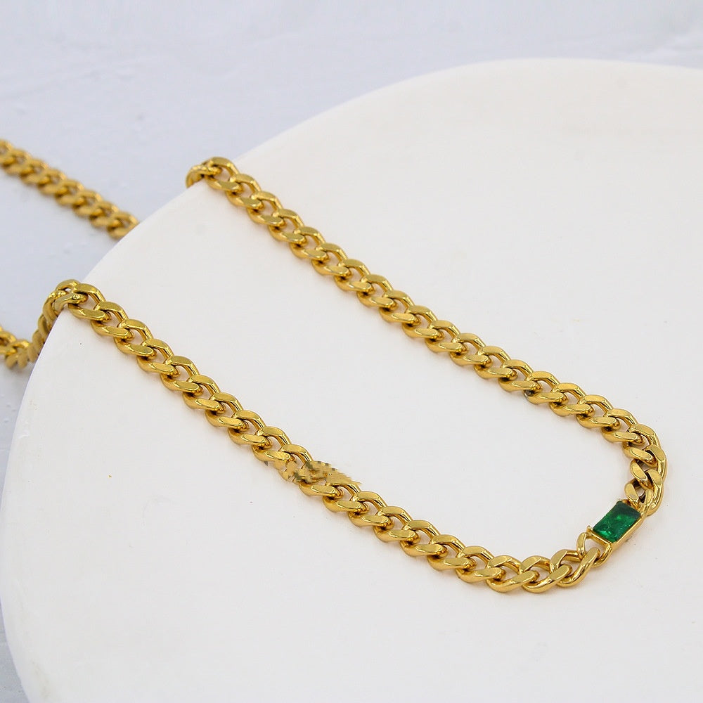 Stainless Steel Cuban Link Chain