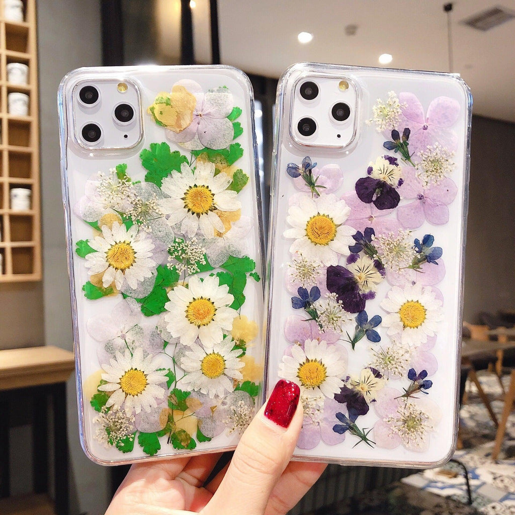 Preserved Flower Epoxy Phone Cases for IPhone - Viexta