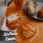 3D Croissant Silicone Airpods Case