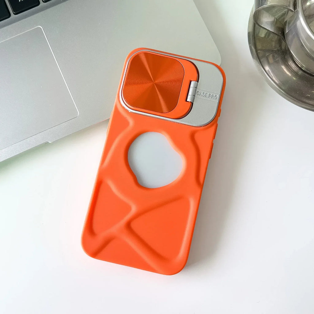 Lens Bracket Magnetic Sucker iPhone Case - Viexta