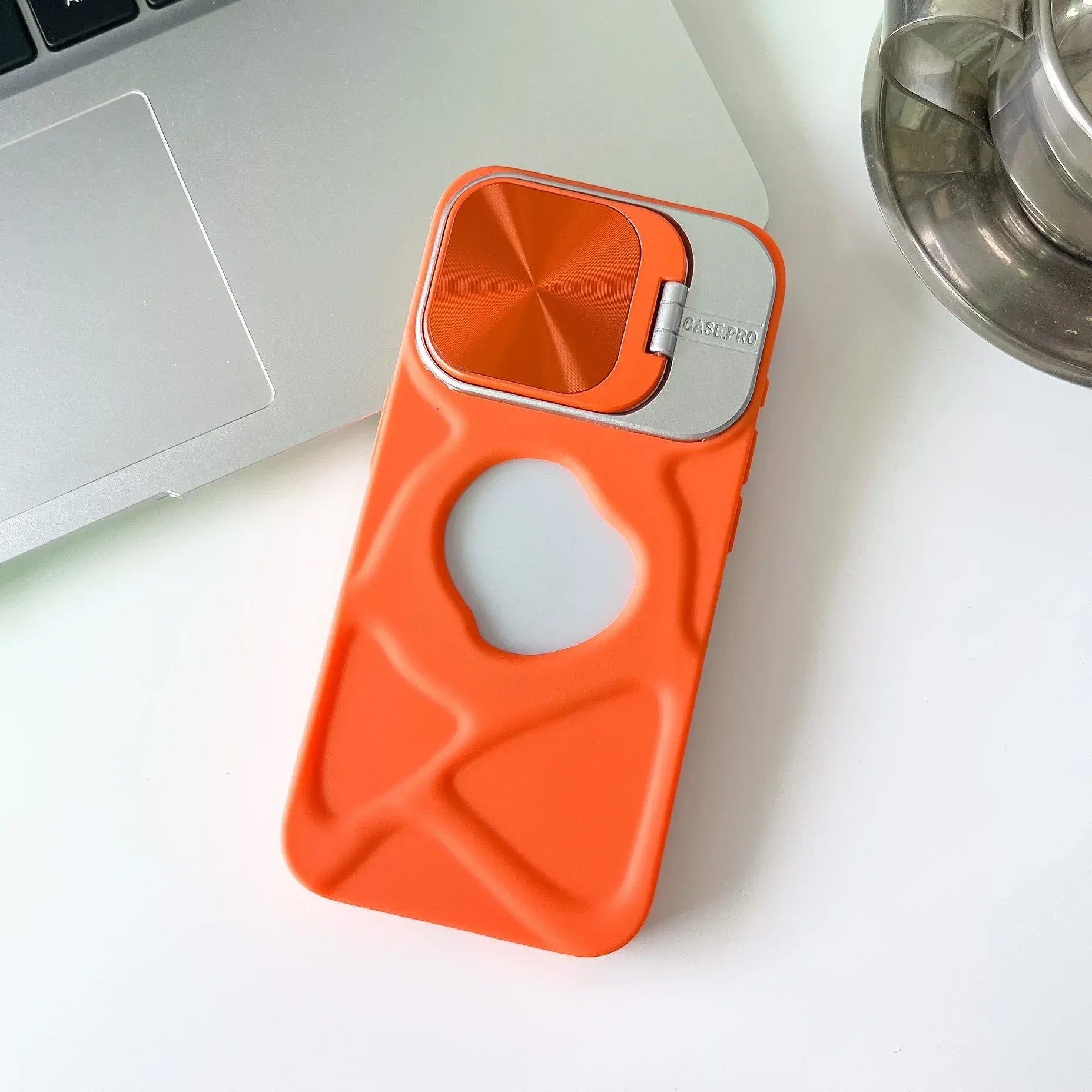 Lens Bracket Magnetic Sucker iPhone Case - Viexta