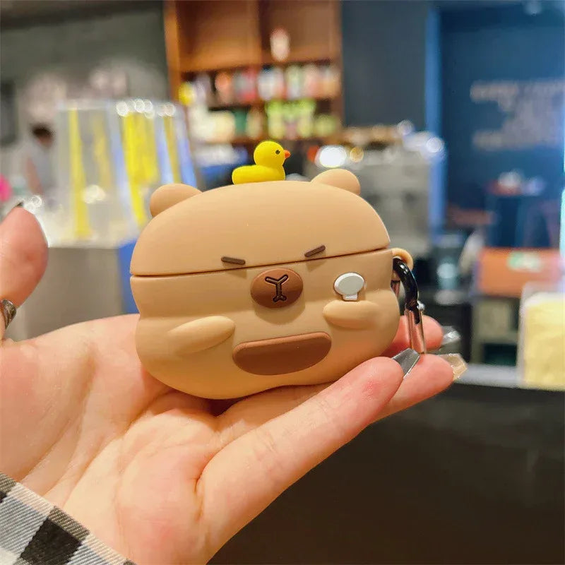 Capabala Capybara Bluetooth Earphone Cover - Viexta