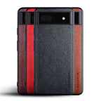 Goggle Pixel 6A Classic Lychee Phone Case - Viexta