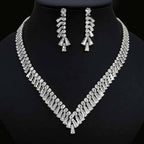 zircon-necklace-earring-set