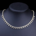 rhinestone-claw-choker-temperament-clavicle-chain - Viexta