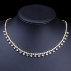 rhinestone-claw-choker-temperament-clavicle-chain - Viexta