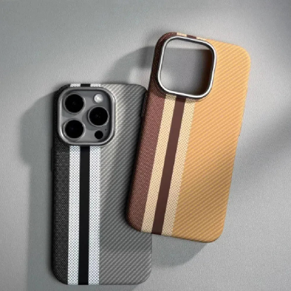 Magnetic Carbon Fiber Drop-resistant iPhone - Viexta