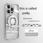 U-shaped Magnetic Plating iPhone Cover - Viexta