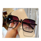 ins-vintage-half-frame-sunglasses - Viexta