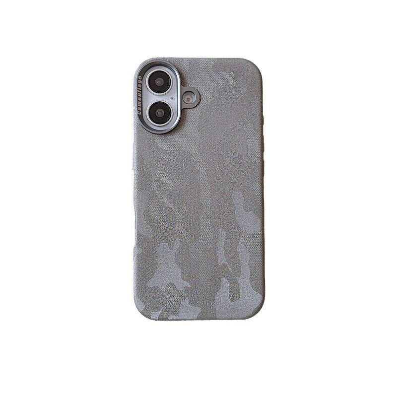 Camouflage Leather iPhone Protective Cover