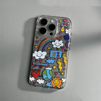 Cartoon Transparent iPhone Case - Viexta
