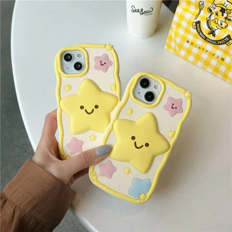 Yellow Silicone Protective iPhone Case - Viexta