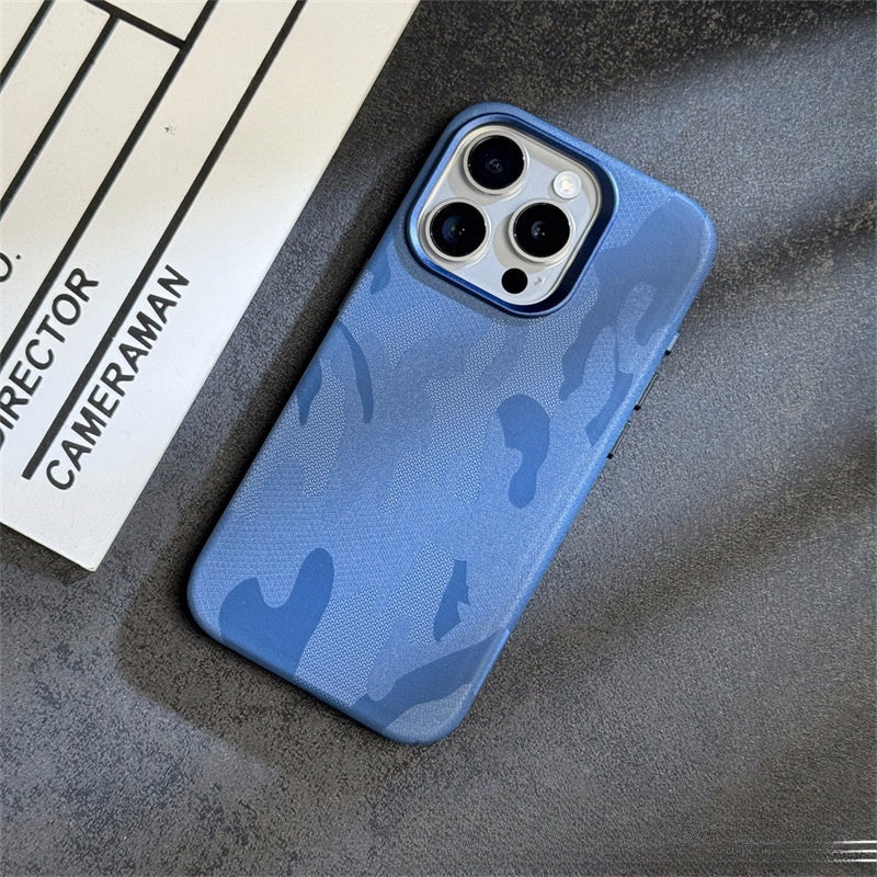 Camouflage Magnetic Drop-resistant iPhone Case