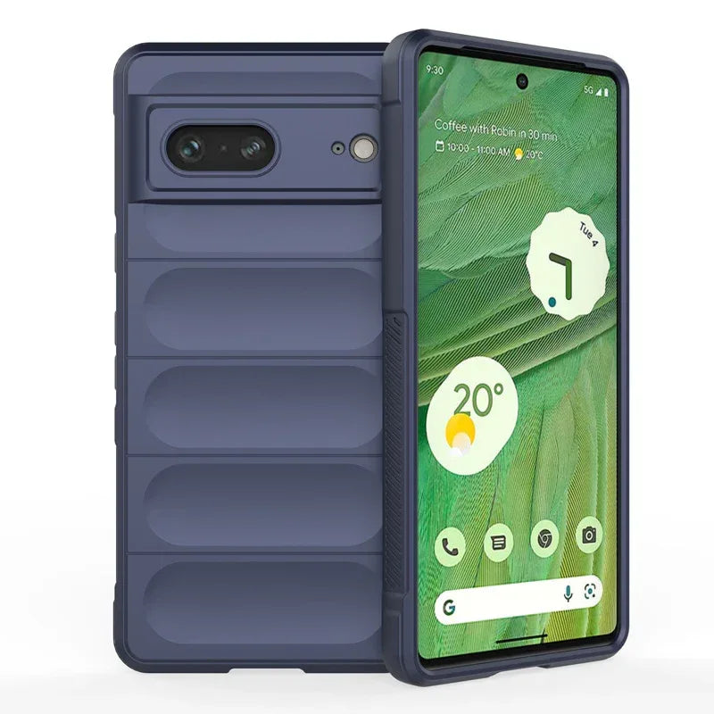 Magic Shield Airbag Goggle Pixel Drop-resistant Phone Case - Viexta
