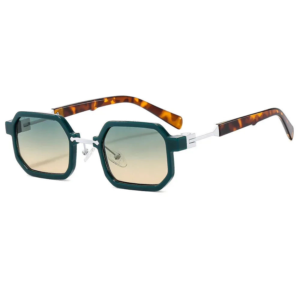 Hip Hop Small Square Box Exquisite Sun Glasses - Viexta