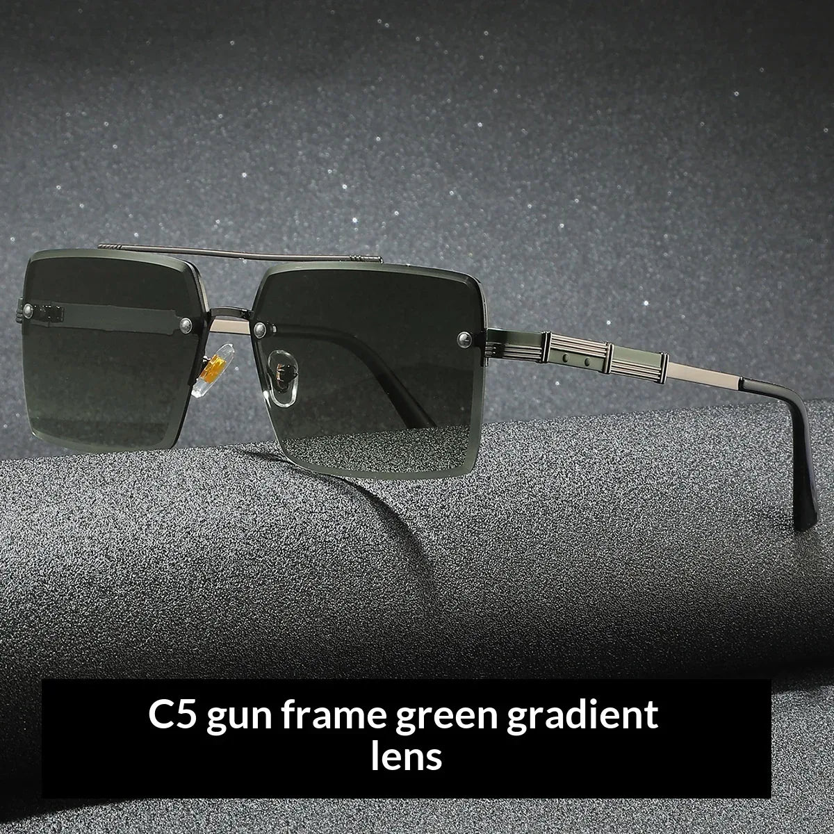 Mens Vintage Versatile Driving Sunglasses - Viexta
