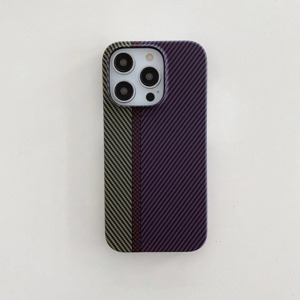 Carbon Fiber Soft Drop-resistant iPhone Case - Viexta