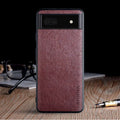 Goggle Pixel 6A Classic Lychee Phone Case - Viexta