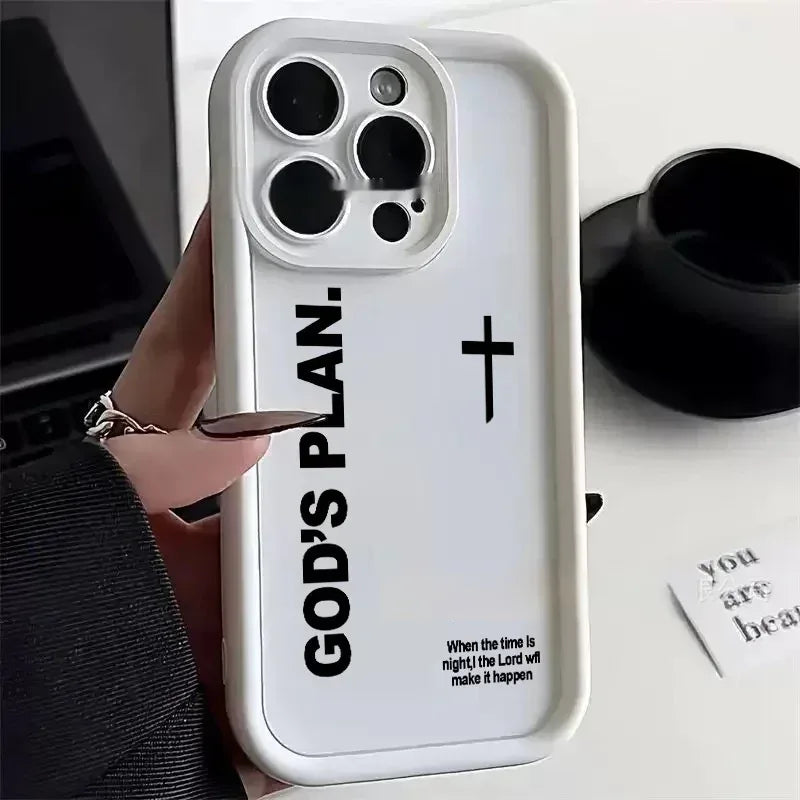 Cross-shaped iPhone Case With A Heavenly Eye - Viexta