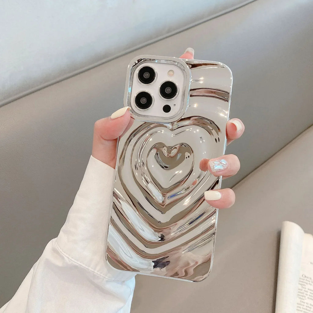 Love Wave Pleated iPhone Cover - Viexta
