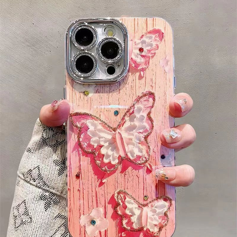 color-oil-painting-butterfly-iphone-case