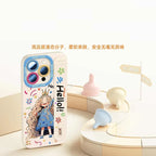wrist-strap-bracket-silicone-drop-resistant-iphone-case - Viexta