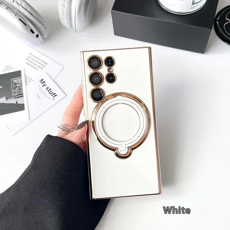 Magnetic Rotating Protective iPhone Case - Viexta