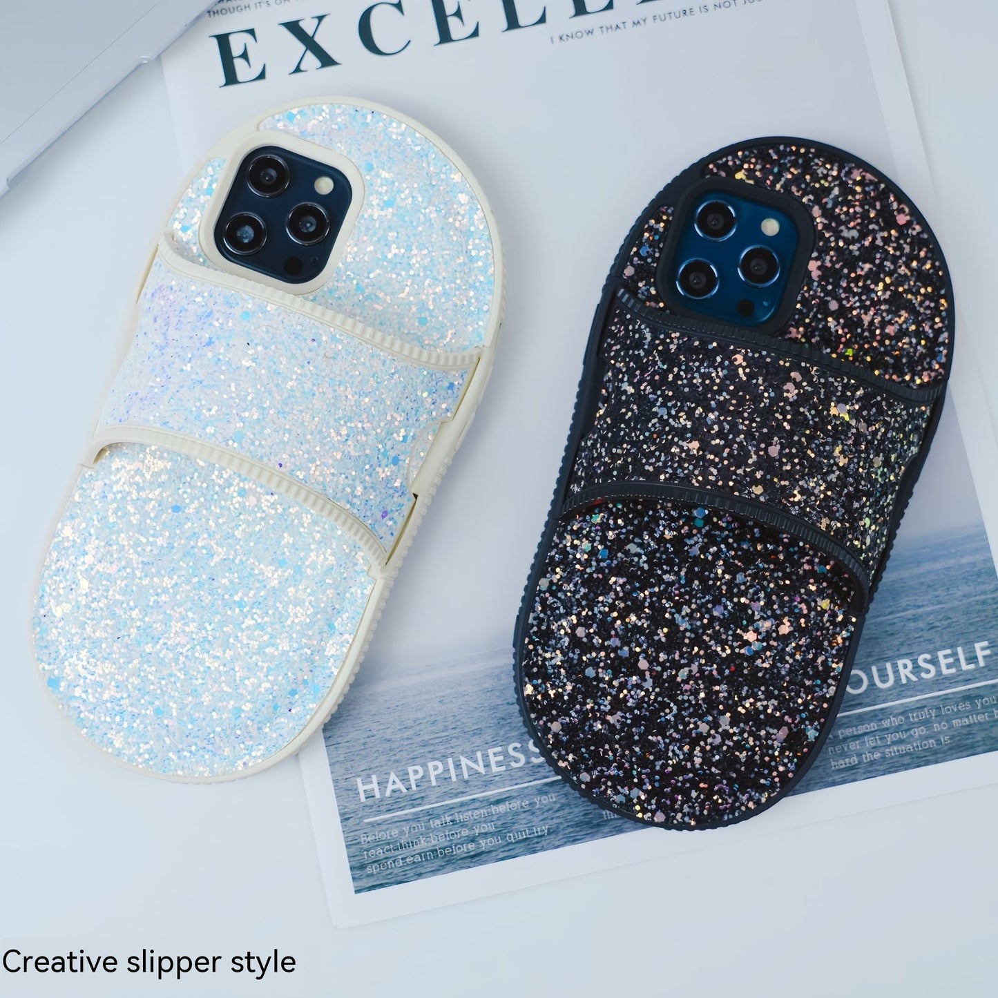 Rhinestone Slippers iPhone Case