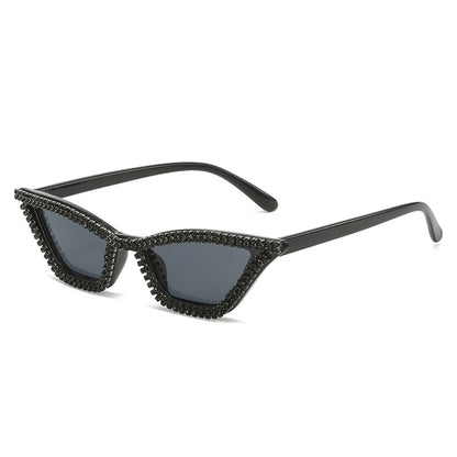 Classic Cat Eye Diamond Sunglasses