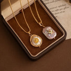 Baroque Freshwater Pearl Pendant - Viexta